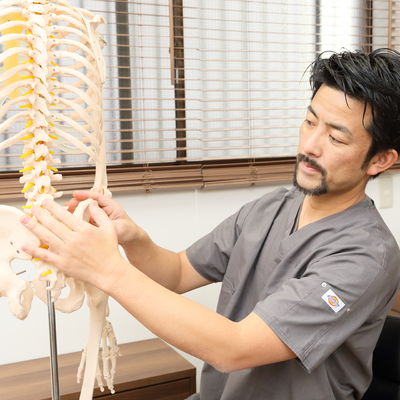 二宮町　背骨の調整